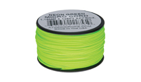 Плетено влакно Atwood Rope Micro Cord 125 ft Neon Green by Unknown